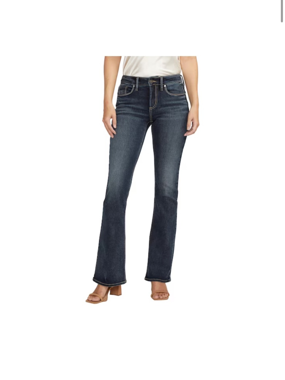 Silver Jeans suki 17” Bootcut Women’s Jeans dark wash size 31x32